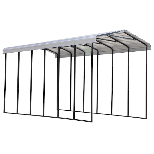 Arrow Carport, 14x29x14, Eggshell